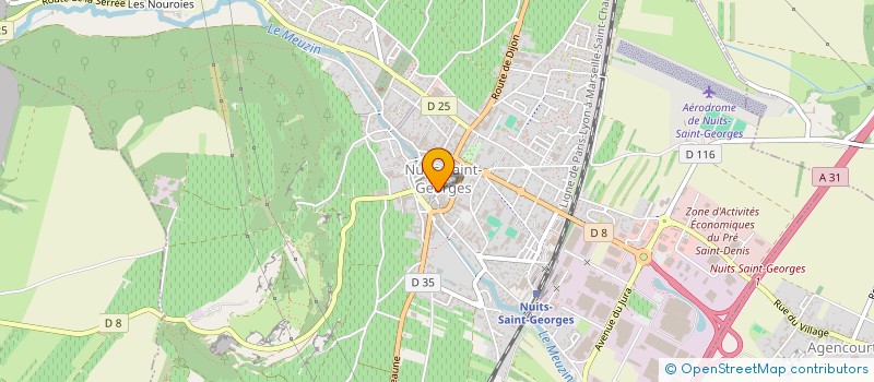 localisation de l'entreprise MADAME MARIE VIAL  COMBLANCHIEN