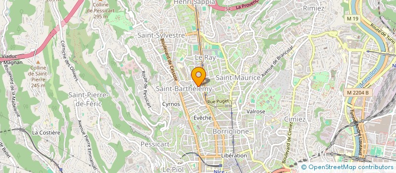 localisation de l'entreprise MADAME MARIE VIANDE  NICE