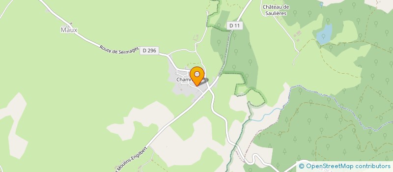 localisation de l'entreprise MADAME MARIE VIANNAY  MAUX