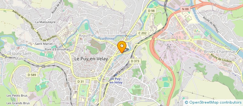 localisation de l'entreprise MADAME MARIE VIANNIN à LE PUY-EN-VELAY