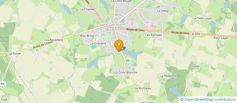 localisation de l'entreprise MADAME MARIE VIBERT  SAINT-GERMAIN-DU-BOIS