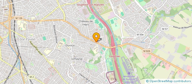 localisation de l'entreprise MADAME MARIE-VICTOIRE EGOUY  TOULOUSE