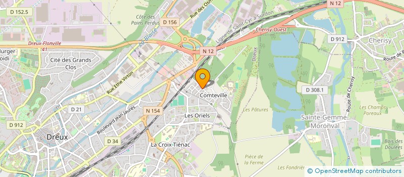 localisation de l'entreprise MADAME MARIE VICTOIRE KALONDA à DREUX