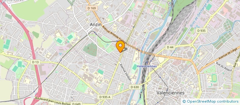 localisation de l'entreprise MADAME MARIE-VICTOIRE KORE  ANZIN