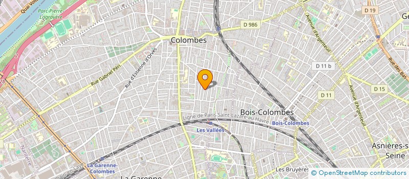 localisation de l'entreprise MADAME MARIE VICTORINE ONANA MEBOE à COLOMBES