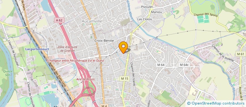 localisation de l'entreprise MADAME MARIE VIDAL à TOULOUSE