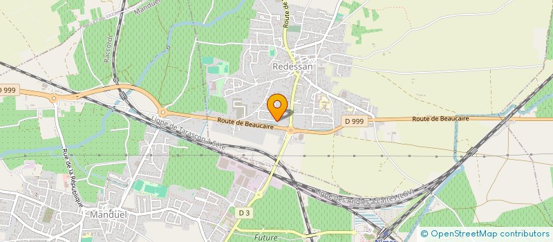 localisation de l'entreprise MADAME MARIE VIDAL  REDESSAN