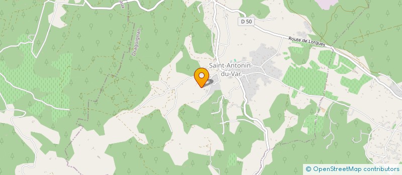 localisation de l'entreprise MADAME MARIE VIEGAS  SAINT-ANTONIN-DU-VAR