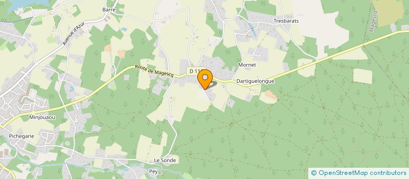 localisation de l'entreprise MADAME MARIE VIGNALOU  SOUSTONS