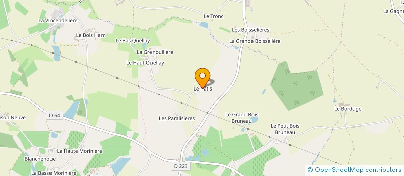 localisation de l'entreprise MADAME MARIE VIGNERON à SEVREMOINE