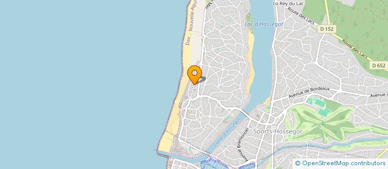 localisation de l'entreprise MADAME MARIE VIGNOLLES  SOORTS-HOSSEGOR