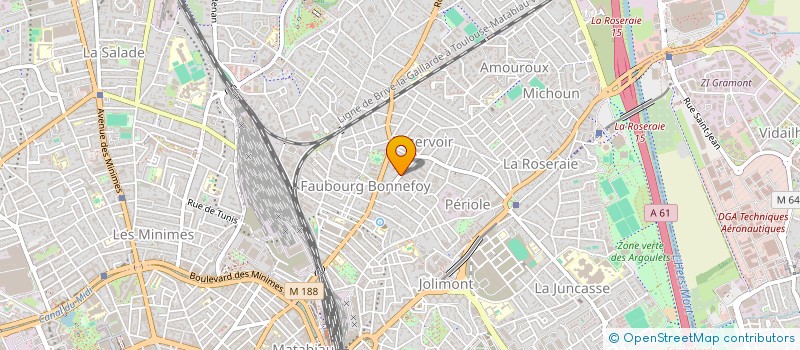 localisation de l'entreprise MADAME MARIE VIGUIER à TOULOUSE