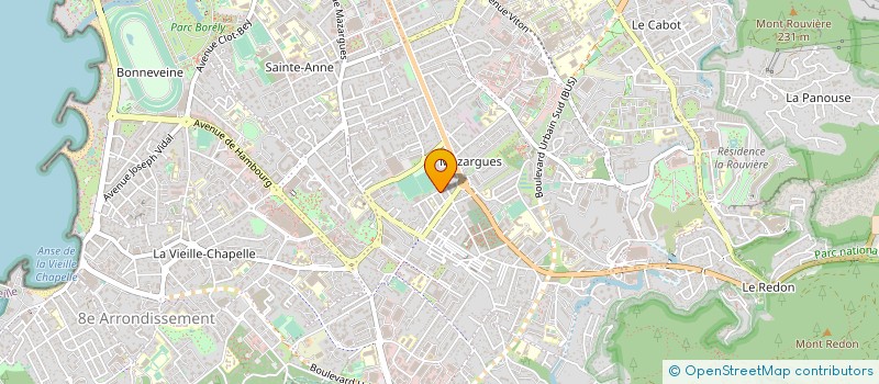 localisation de l'entreprise MADAME MARIE VILAR à MARSEILLE