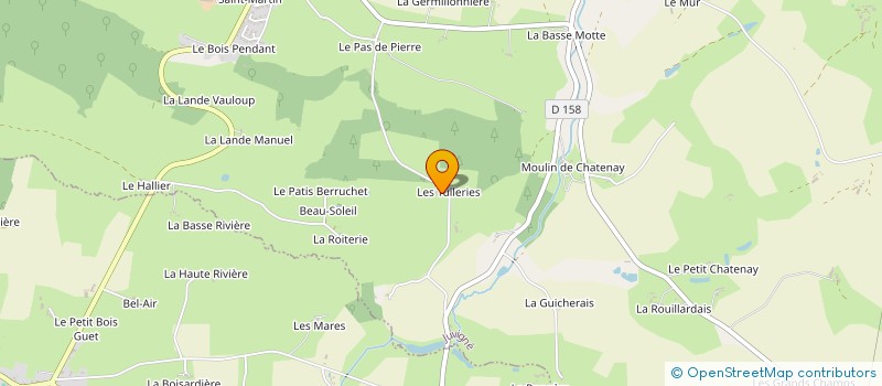 localisation de l'entreprise MADAME MARIE VILFEU à JUVIGNE