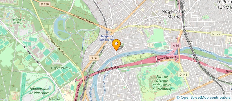 localisation de l'entreprise MADAME MARIE VILLADIEU à NOGENT-SUR-MARNE