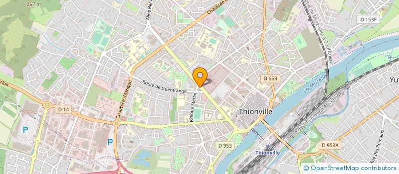 localisation de l'entreprise MADAME MARIE VILLAME à THIONVILLE