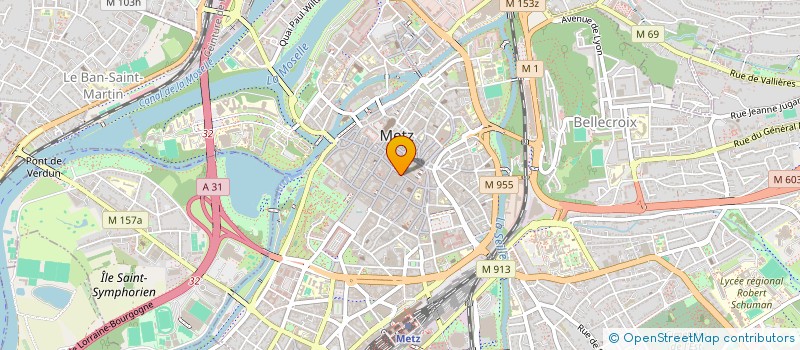 localisation de l'entreprise MADAME MARIE VILLANOVA  METZ