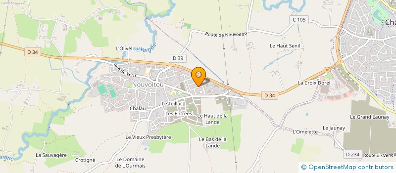 localisation de l'entreprise MADAME MARIE VILLENEUVE à NOUVOITOU