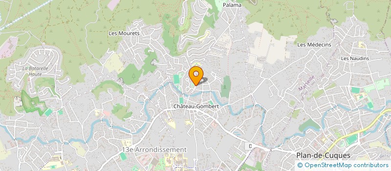 localisation de l'entreprise MADAME MARIE VINCENSINI à MARSEILLE