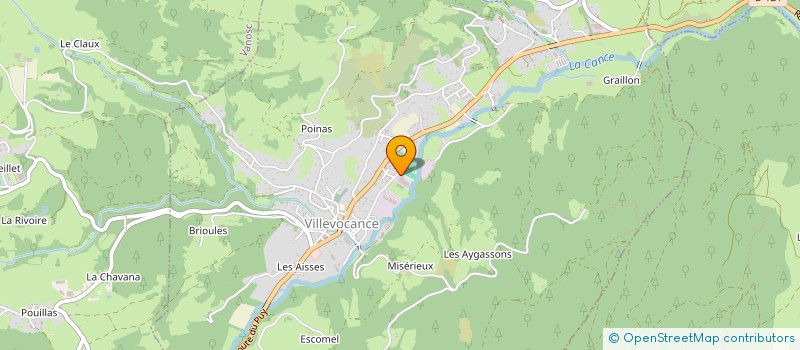 localisation de l'entreprise MADAME MARIE VINCENT à VILLEVOCANCE