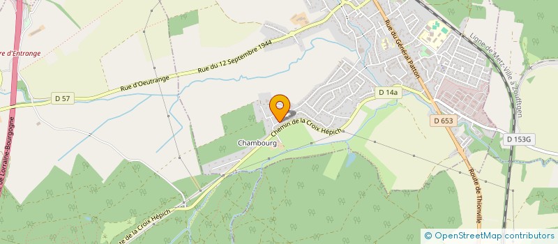 localisation de l'entreprise MADAME MARIE VINCENT  HETTANGE-GRANDE