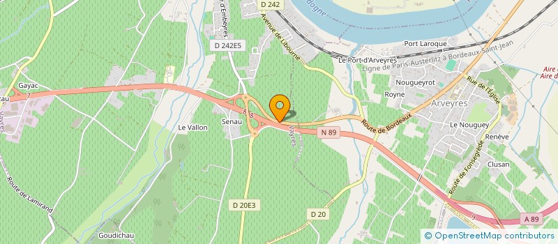 localisation de l'entreprise MADAME MARIE VINCENT  VAYRES