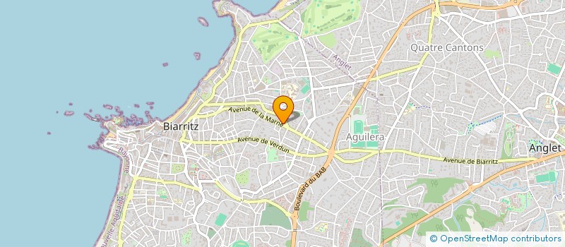localisation de l'entreprise MADAME MARIE VINCENT à BIARRITZ