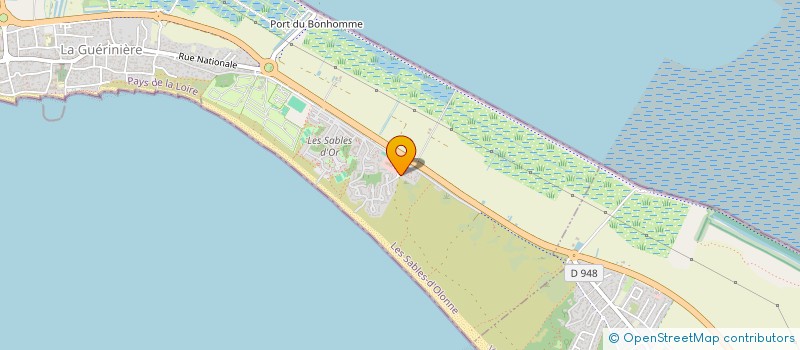 localisation de l'entreprise MADAME MARIE VIOLANT  LA GUERINIERE