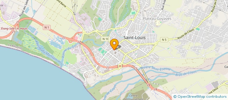 localisation de l'entreprise MADAME MARIE VIRAPIN à SAINT-LOUIS