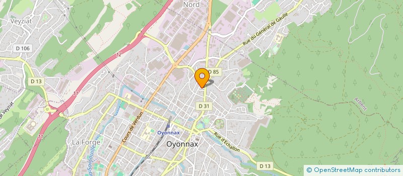 localisation de l'entreprise MADAME MARIE VITTE à OYONNAX