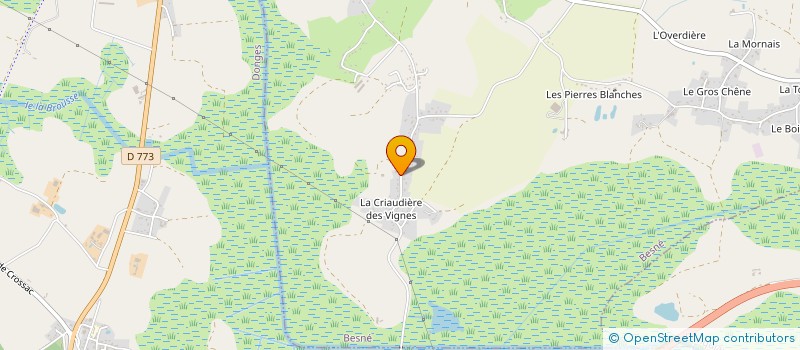 localisation de l'entreprise MADAME MARIE VITTU  BESNE