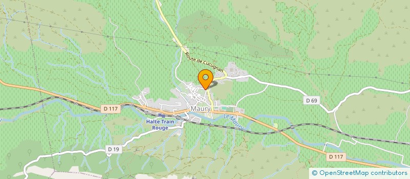 localisation de l'entreprise MADAME MARIE VIVAS  MAURY