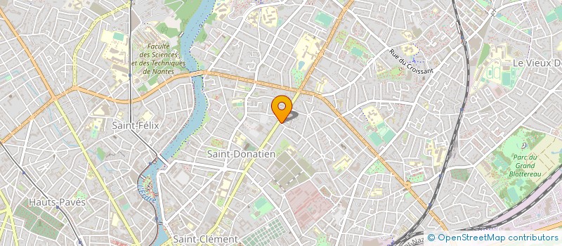 localisation de l'entreprise MADAME MARIE VIVES à NANTES