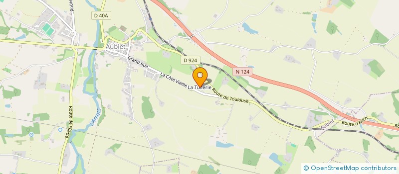 localisation de l'entreprise MADAME MARIE VIVES  L ISLE ARNE