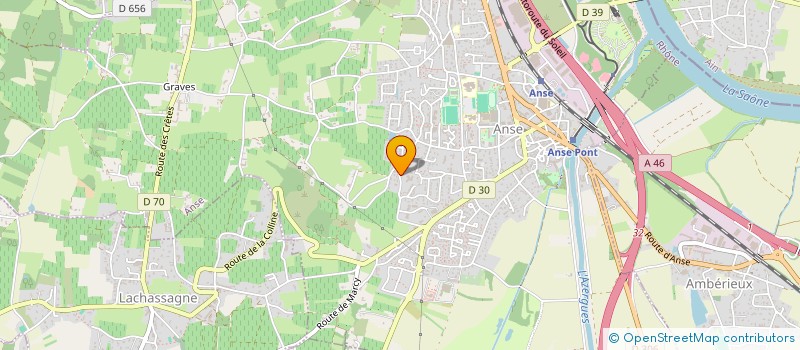 localisation de l'entreprise MADAME MARIE VOINDROT  ANSE