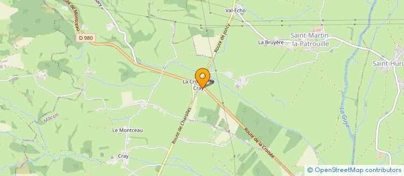 localisation de l'entreprise MADAME MARIE VOISIN  SAINT-MARTIN-LA-PATROUILLE