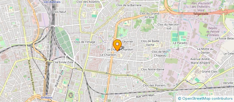 localisation de l'entreprise MADAME MARIE VOLANJARA à ORLEANS