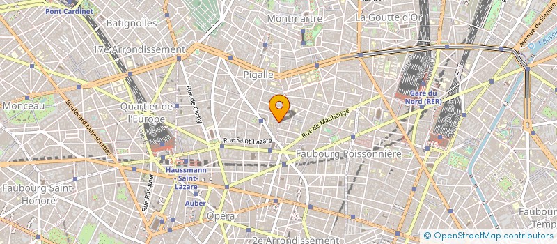 localisation de l'entreprise MADAME MARIE VOTA à PARIS
