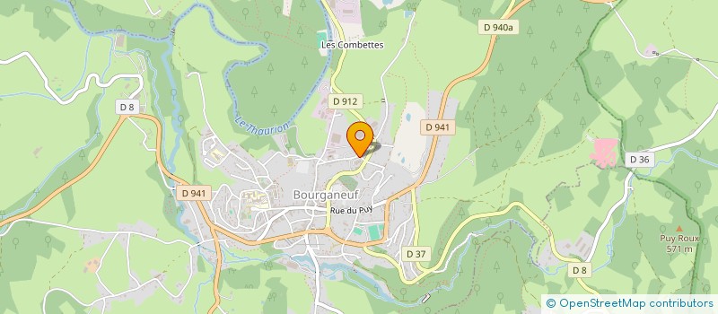 localisation de l'entreprise MADAME MARIE VOUZELLAUD à BOSMOREAU-LES-MINES