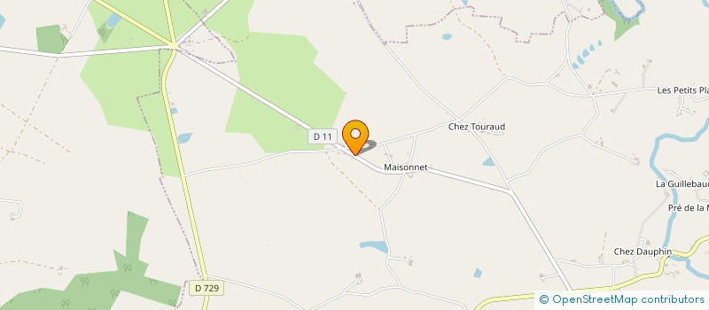 localisation de l'entreprise MADAME MARIE WALTER  LUCHAPT