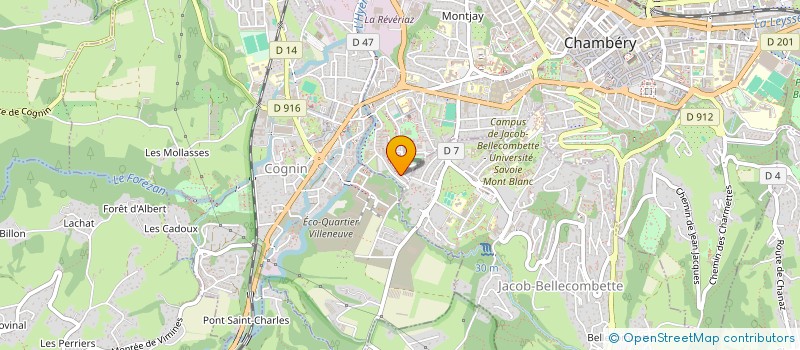 localisation de l'entreprise MADAME MARIE WALTZING  CHAMBERY