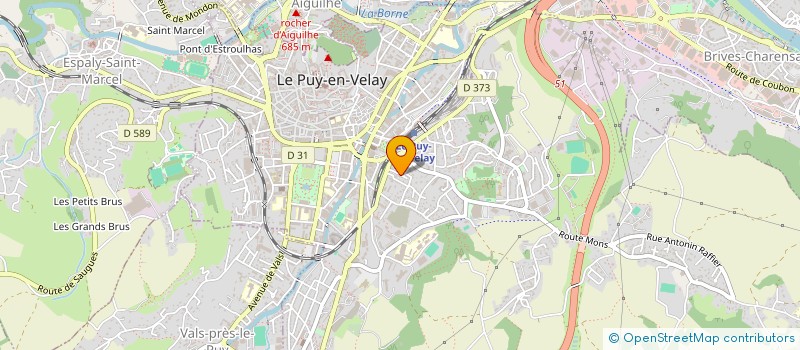 localisation de l'entreprise MADAME MARIE WASSNER  LE PUY-EN-VELAY