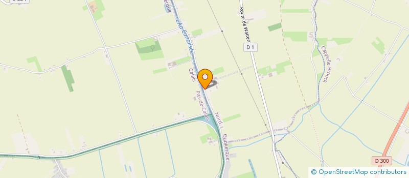 localisation de l'entreprise MADAME MARIE WAZIERES  SAINT-PIERRE-BROUCK