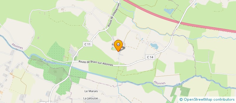 localisation de l'entreprise MADAME MARIE WEHRLE  ALLONNES