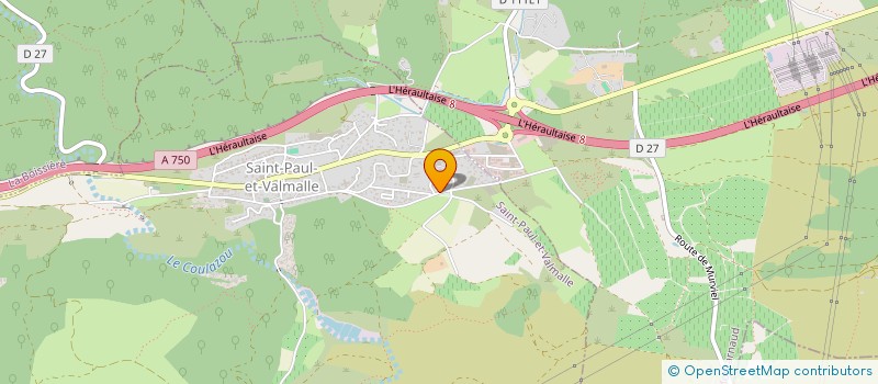 localisation de l'entreprise MADAME MARIE WENCKER  SAINT-PAUL-ET-VALMALLE