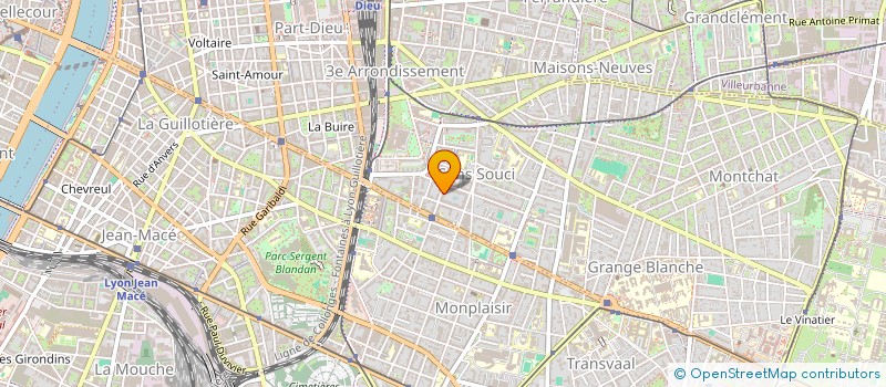 localisation de l'entreprise MADAME MARIE WENDLING  LYON