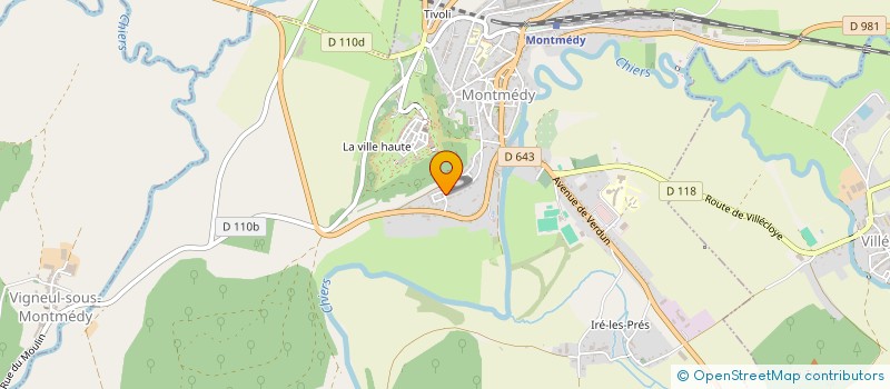 localisation de l'entreprise MADAME MARIE WEYLAND à MONTMEDY