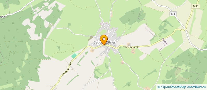 localisation de l'entreprise MADAME MARIE WHITE  SEPTFONTAINES