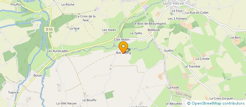 localisation de l'entreprise MADAME MARIE WILHELM  SAINT-THELO