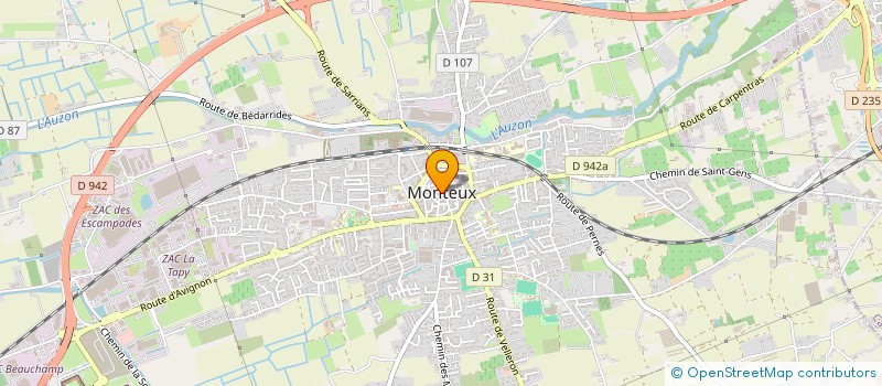 localisation de l'entreprise MADAME MARIE WILL  MONTEUX